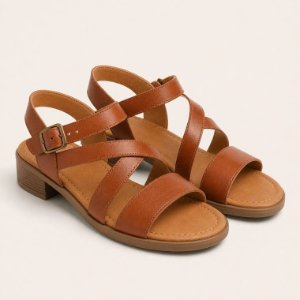Leren sandalen
